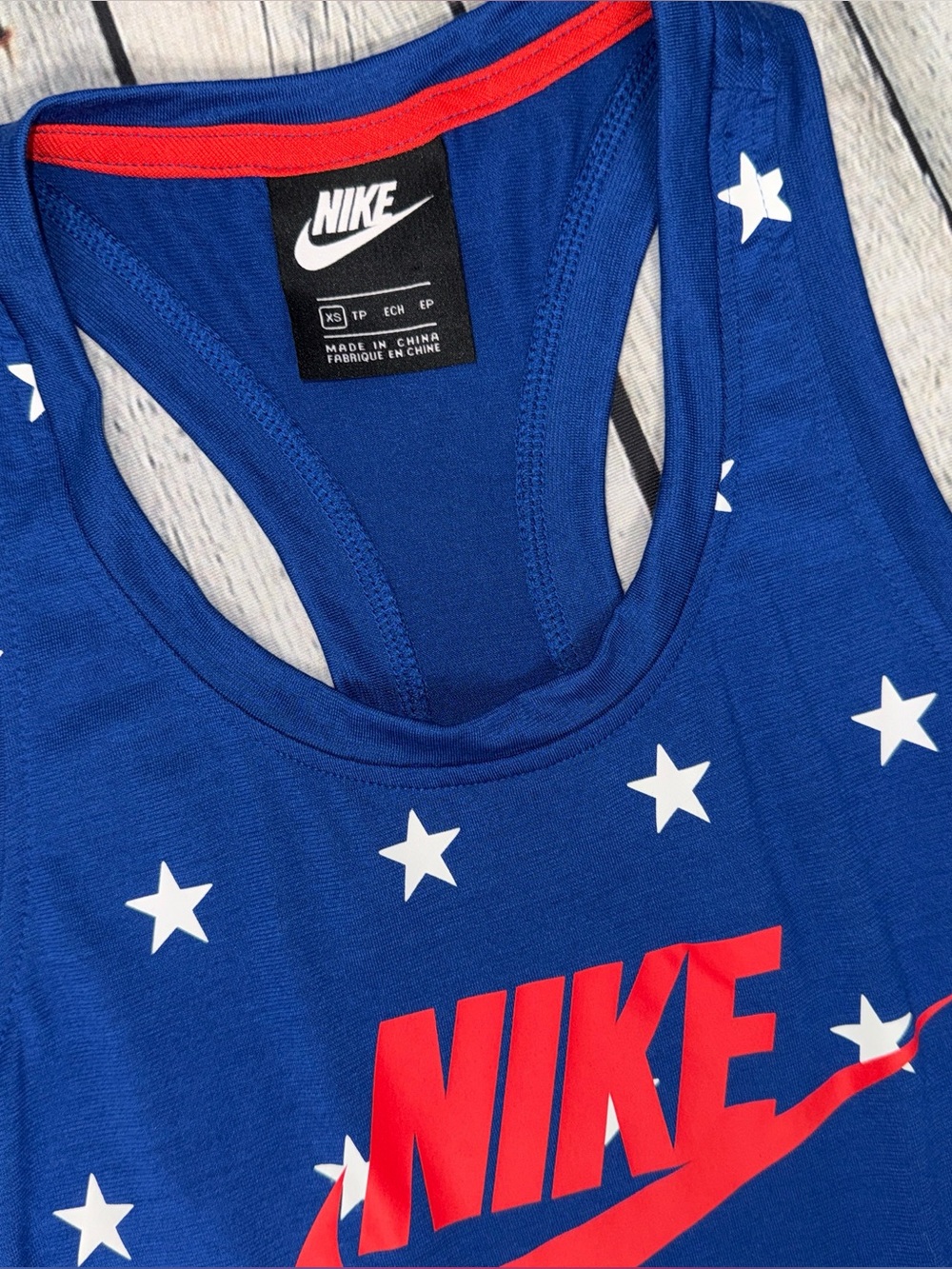 NEW! Nike Star Print Tank Top - Picture 6 of 6